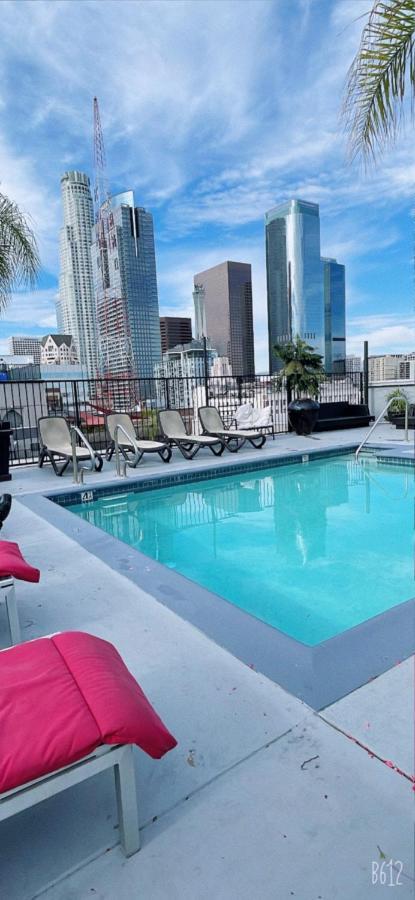 Modern Elite Open Style Loft With Rooftop Pool & Jacuzzi Los Angeles Exterior foto